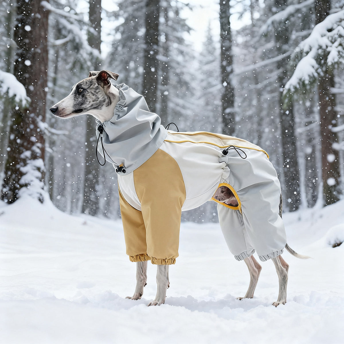 Padded Waterproof Dog Winter Jacket