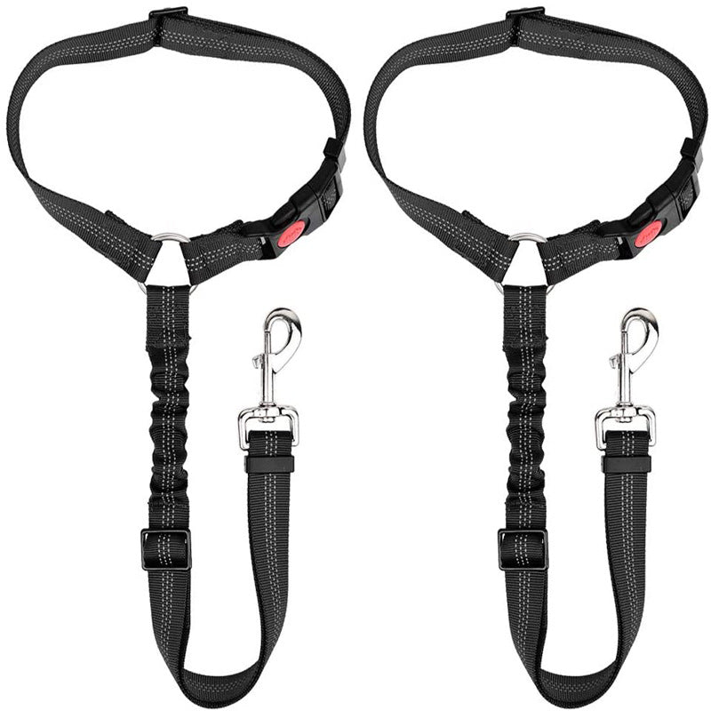 Reflective Elastic Pet Car Safety Leash – image 3