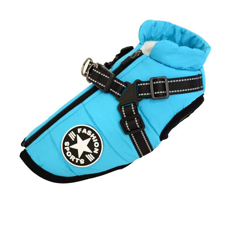 Waterproof Winter Dog Coat with Built-In Harness – product image 12