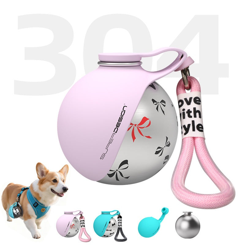 Portable Dog Water Bottle with Built-In Drinking Bowl – product image 3