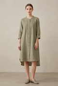 Women's Embroidered Loose-Fit Dress