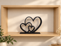 Heart-to-Heart Decorative Statue