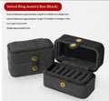 Vintage Velvet Ring Jewellery Box