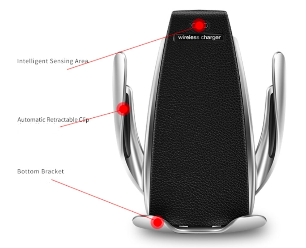 10W Wireless Car Charger & Phone Holder – image 13